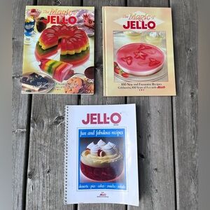 Jello Cookbooks Lot of 3